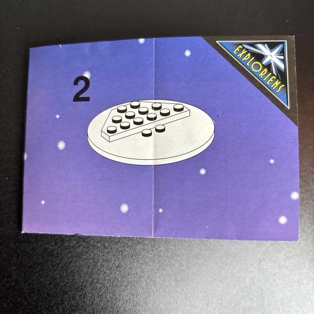 Lego Space System 6815 Exploriens Hovertron Instruction Manual Only - Picture 2 of 2